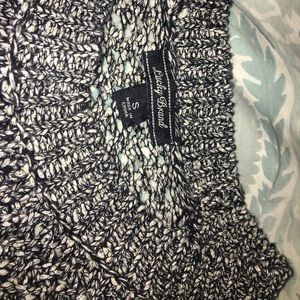 Black and silver Lucky sweater